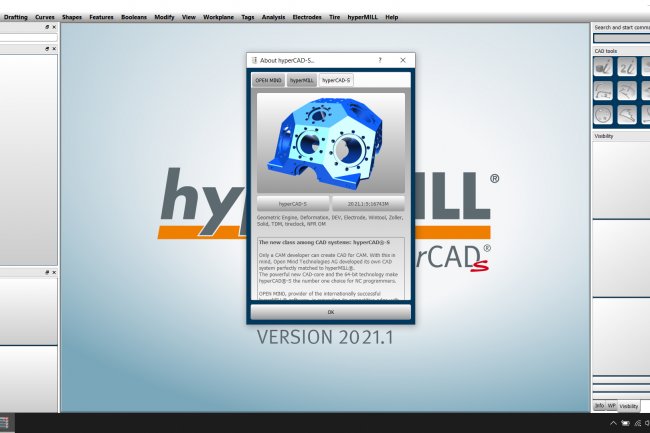 HyperMill 2021.1 CAD/CAM Fully Cracked (PREMIUM)