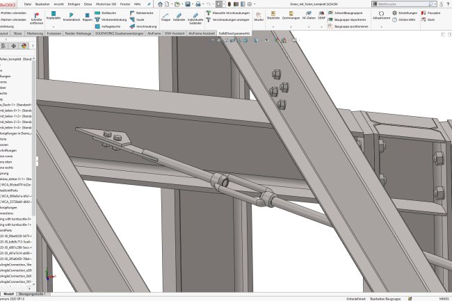 SOLIDSTEEL PARAMETRIC FOR SOLIDWORKS 2023 & 2024 X64 PREMIUM