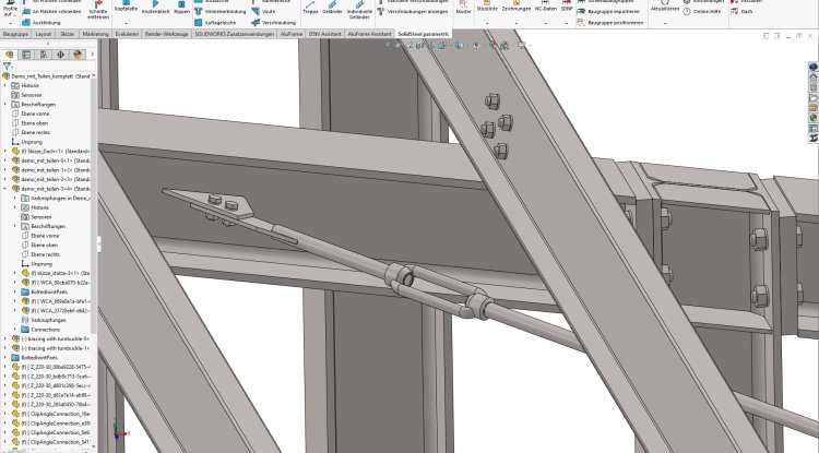 SOLIDSTEEL PARAMETRIC FOR SOLIDWORKS 2023 & 2024 X64 PREMIUM
